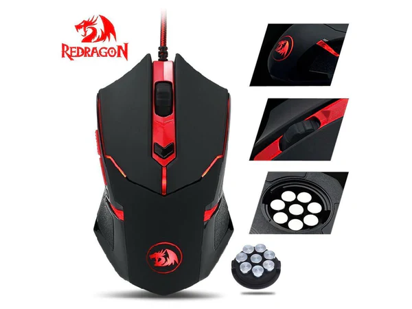 Redragon M601-3 CENTROPHORUS 3200 DPI Gaming Mouse