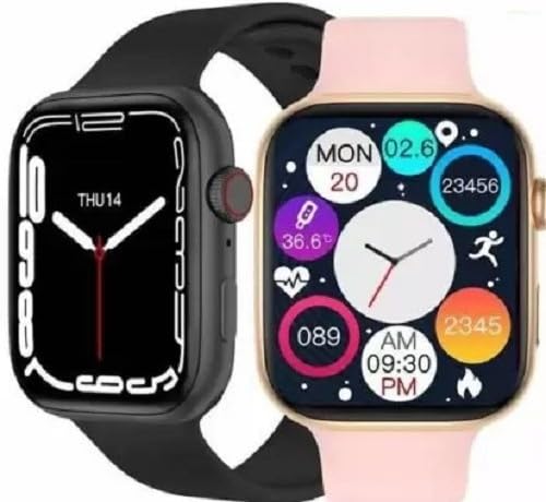 i7 Pro Max Series 7 Smart Watch with Fitness Tracker and Heart Monitor for Men and Women