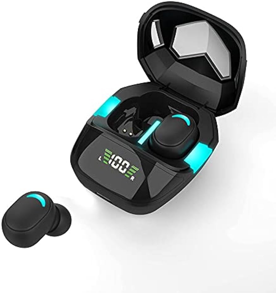 Gaming AirPods G7S Bluetooth 5.0 LED Display with Charging Case Hi-Fi Stereo Sweatproof Gaming Earbuds