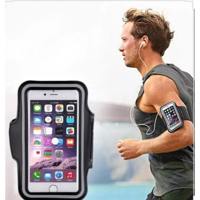 Arm Phone Holder Shoulder Pouch