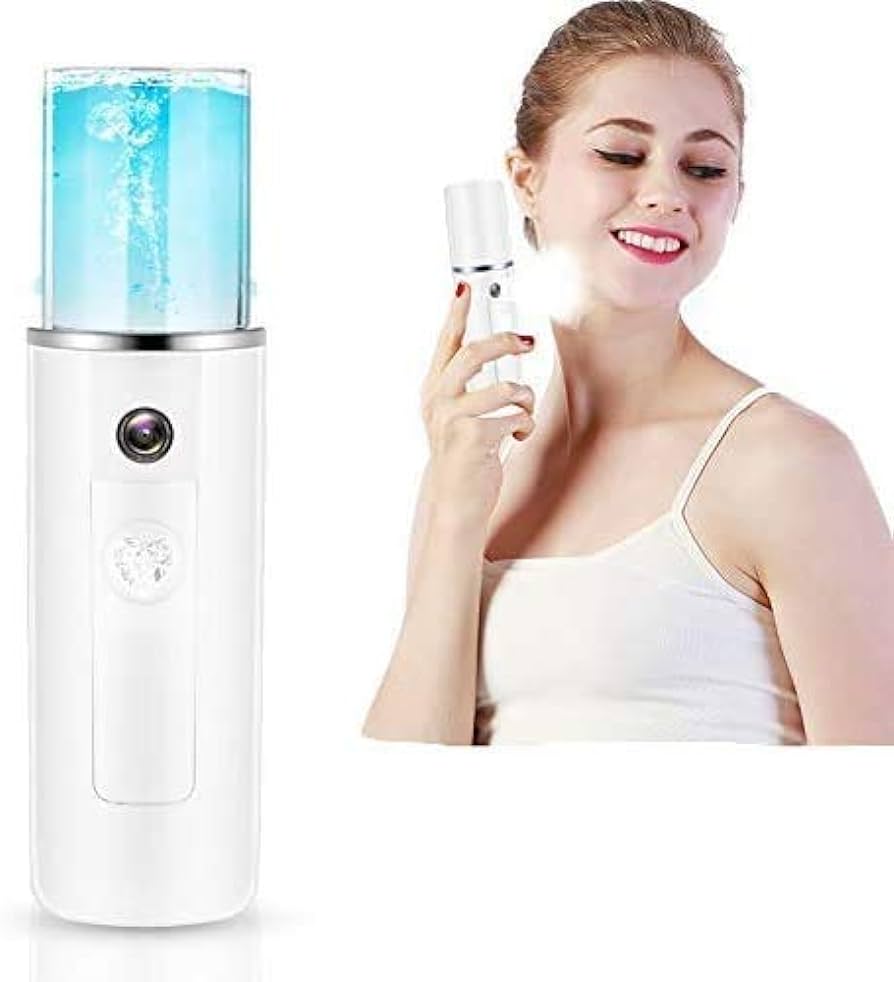 Nano Mist Sprayer - Makina Usb Charging Handheld Facial Beauty Skin Care Products Big Water Tank Ultrasonic Moisturizing Mini Nano Mister 