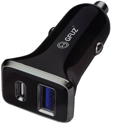 GFUZ FASHION Digital Life 18W 3.4A CAR CHARGER CR-42