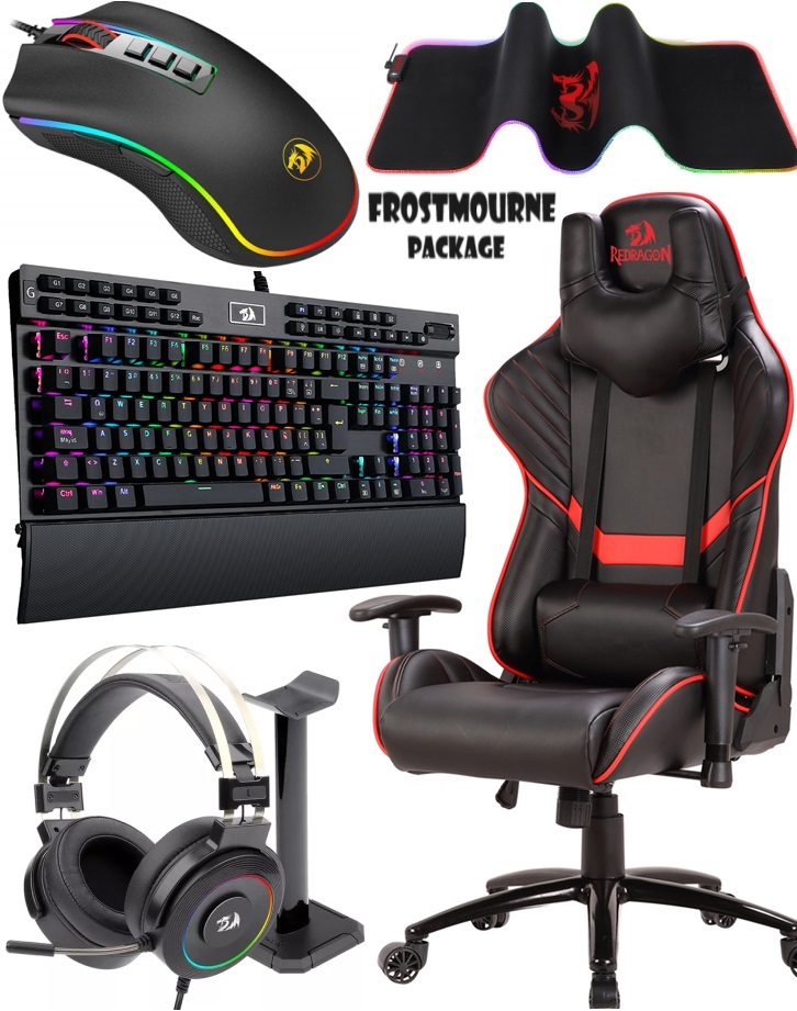 فروستمورن بكج ( كيبورد YAMA + ماوس COBRA FPS + سماعة LAMIA2 + ماوس باد NEPTUNE 