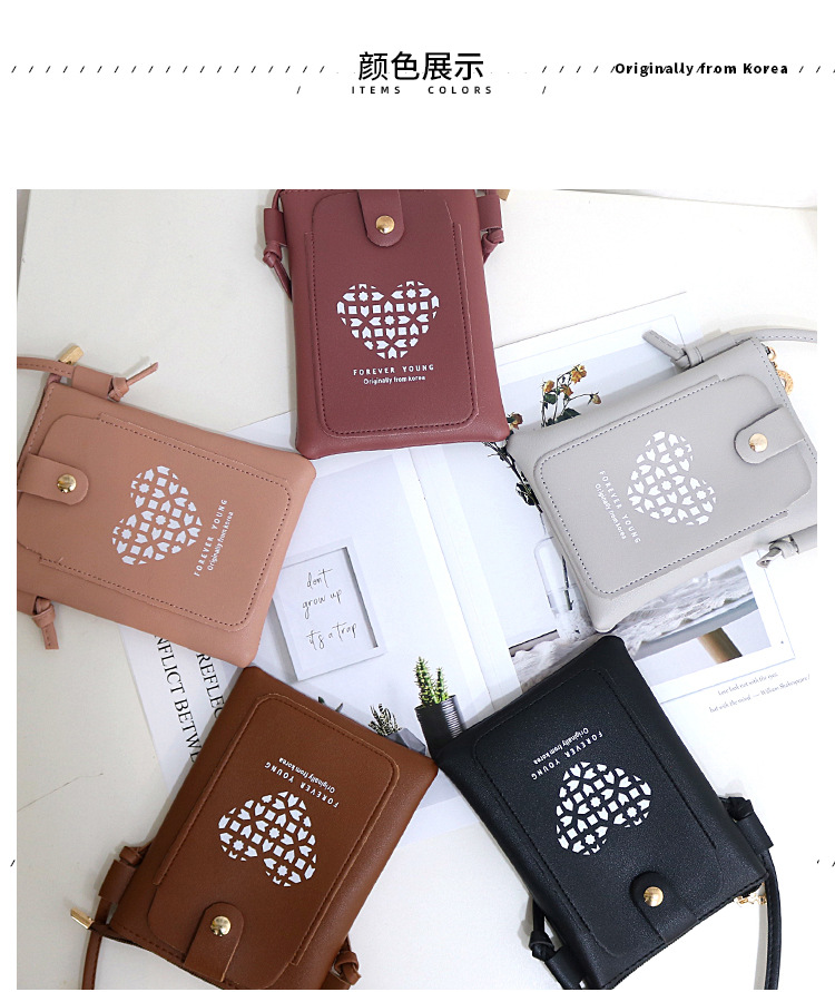 Phone Bag Shoulder Bag Small Cell Phone Bag Large Card Holders Handbag Wallet Long Straps Dropshipping