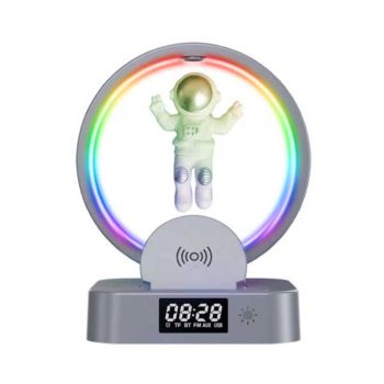 Y-558 Magnetic Levitation Astronaut TWS Bluetooth Speaker With RGB Light