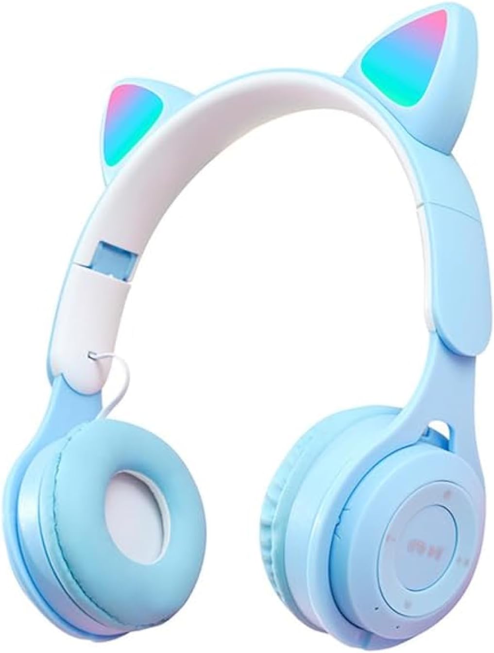 WIRELESS HEADSET MZ-08M LED STEREO HEADPHONE 