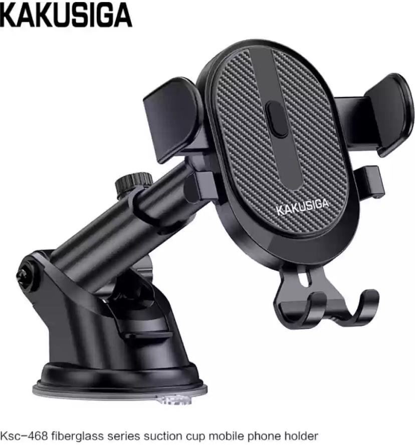 STIYA KAKU Car Mobile Holder for Dashboard  (Black)