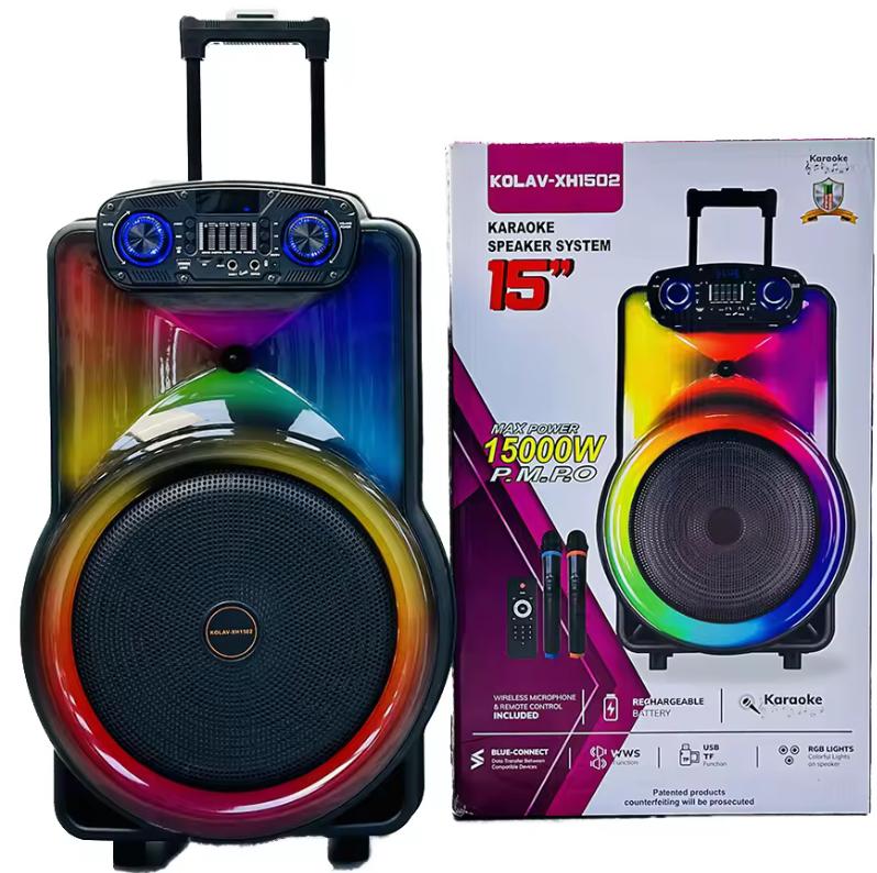 big speaker KOLAV-XH1502 karaoke speaker