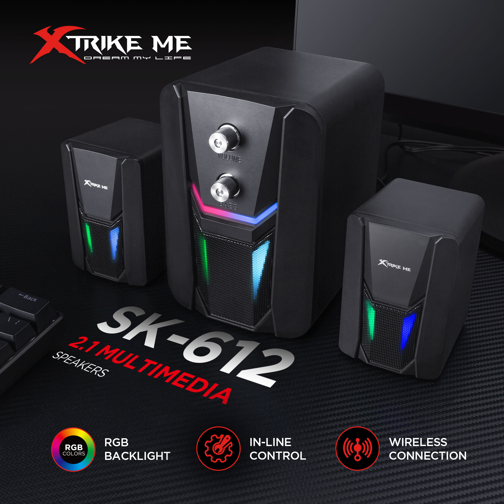 Product - XTRIKE ME SK-612 Black