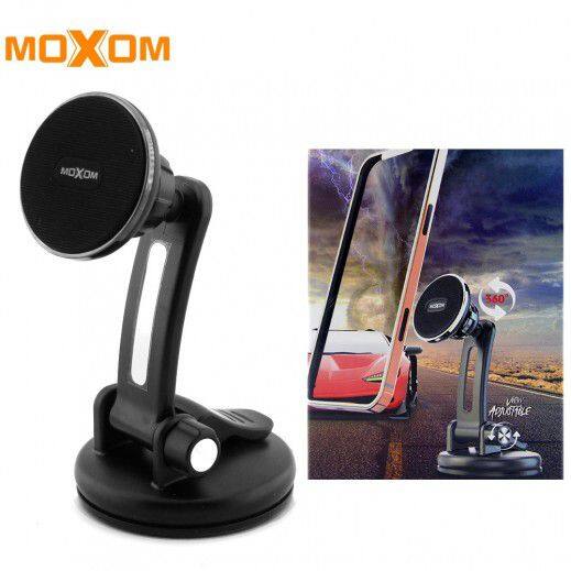 MOXOM MX-VS34 Magnetic Car Holder 360 Degree Rotatable Car Mount Stand Magnetic Dashboard Car Phone Holder