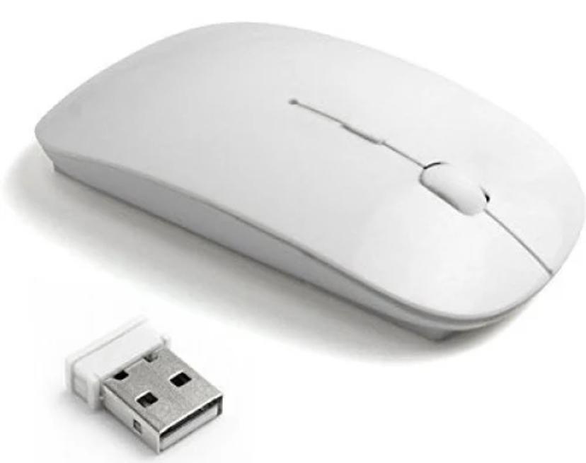 2022 New Ultra-Thin Mini Wireless Mouse Silent Mute Battery computer Mouse