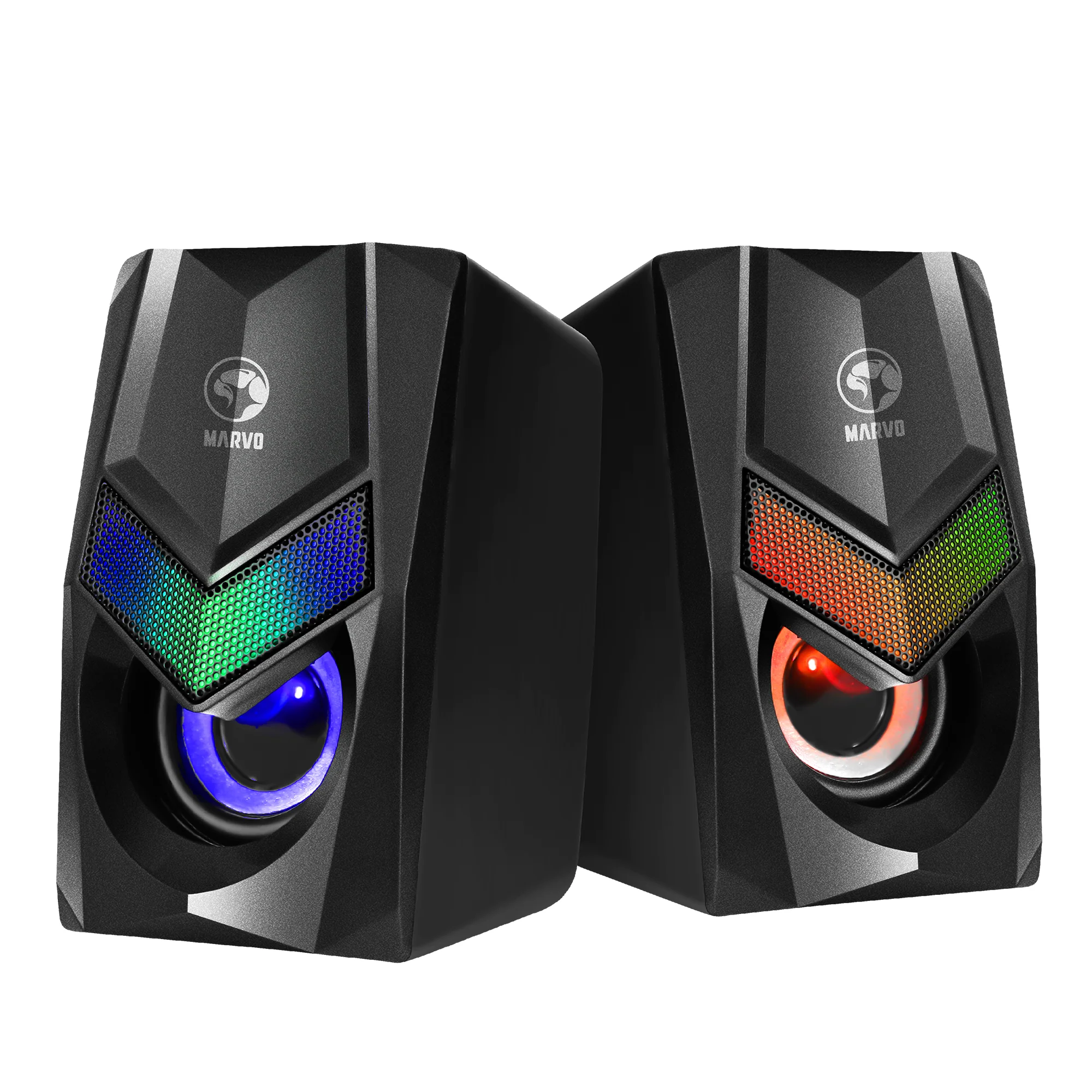 SG-118 2.0 Stereo RGB Gaming Speaker