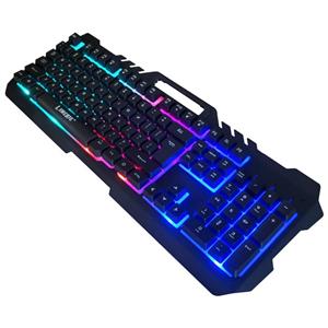 LIMEIDE Mechanical Storm K21 Wired Luminous Metal RGB Type Keyboard Gaming