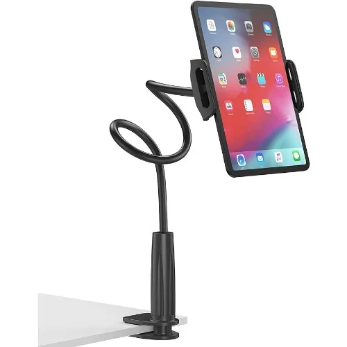 Rotating Bracket Flexible Tablet & iPad Holder Table Clamp