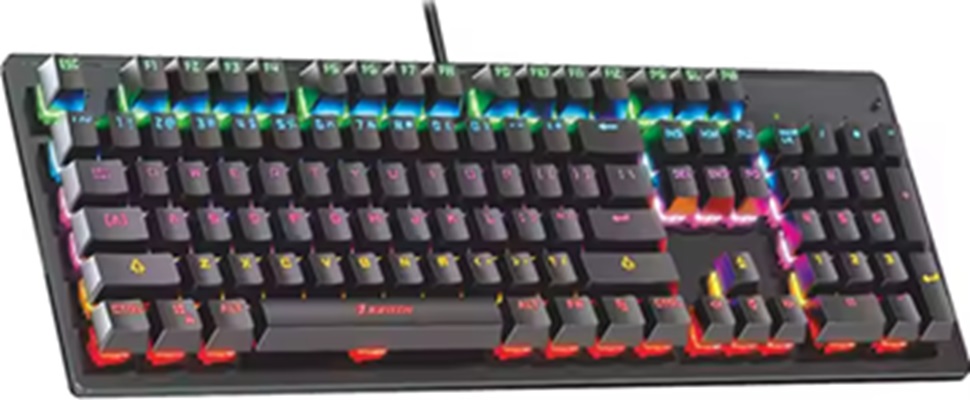 كيبورد كامل RGB ميكانيكال أزرق بخاصية عزل المفاتيح JERTECH JK520