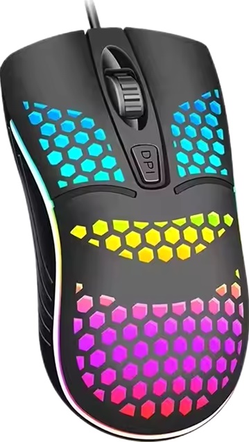  X6 بتصميم سداسي خفيف الوزن RGB - ماوس جيمنج