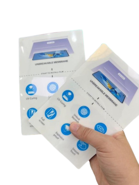 لزقة حماية شاشة Unbreakable Membrane بتقنية UV LED