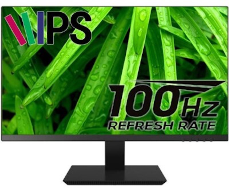 Solid H2391P مقاس 23.8 بوصة - دقة FHD - لوحة IPS - معدل تحديث 100 هرتز - زمن استجابة 5 مللي ثانية - تصميم بدون حواف- منافذ VGA وHDMI - شاشة 