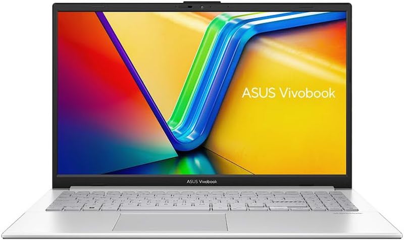ASUS VivoBook VA1504X – معالج CORE 5 120U - ذاكرة 16 جيجا - تخزين 512 جيجا SSD - شاشة 15.6 بوصة FHD - باللون الفضي - لابتوب