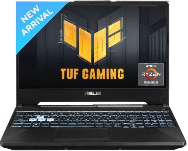  ASUS TUF Gaming A15 (FA507NC) – كرت شاشة NVIDIA® GeForce RTX™ 4050 بسعة 6 جيجا - معالج AMD Ryzen™ 7 7735HS - ذاكرة 16 جيجا - تخزين 1 تيرابايت SSD - لابتوب الألعاب
