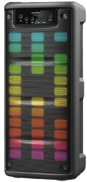 KTS-1850 مكبر صوت بلوتوث لاسلكي محمول سوبر باس مع مصباح LED 3 × 2