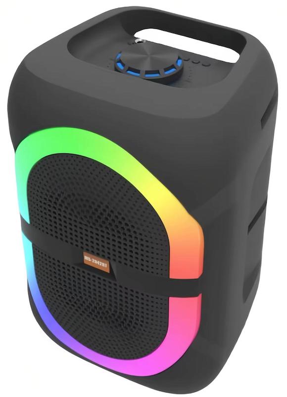 8-inch RGB KARAOKE with LED lighting, high-quality sound - Bluetooth speaker MS-2042BT