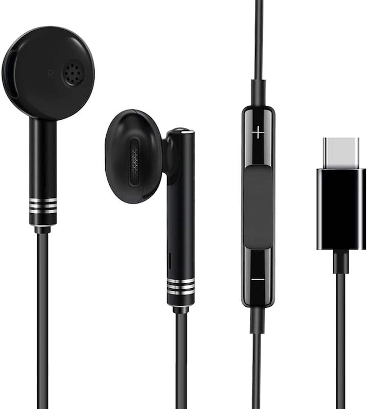 Type-C Earphone with Super Bass and In-line Control -T-329 Wired Earphone