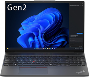 Lenovo ThinkPad E16 Gen 2 - شاشة 16 - معالج Core TMU7-155H - رام 16GB - ذاكرة 512GB - لابتوب