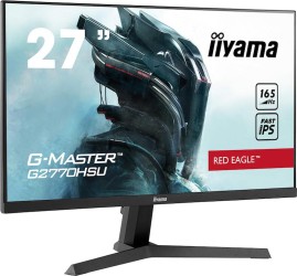  iiyama G-Master G2770HSU-B1 مقاس 27 بوصة - دقة Full HD - معدل تحديث 165 هرتز - زمن استجابة 0.8 مللي ثانية، لوحة IPS - شاشة جيمنج 