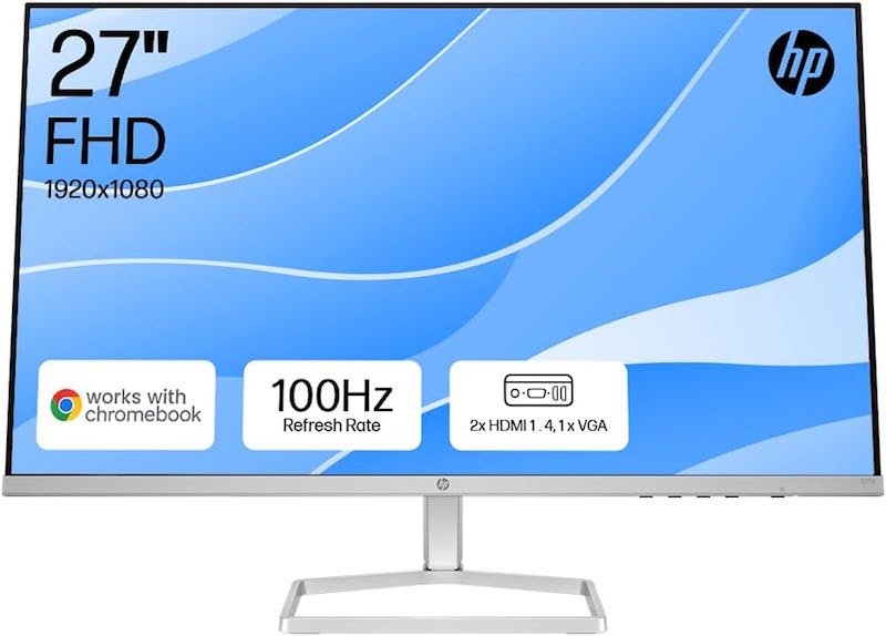 HP Series 5 527sf مقاس 27 بوصة - دقة FHD - لوحة IPS - مزودة بمنفذي HDMI - شاشة