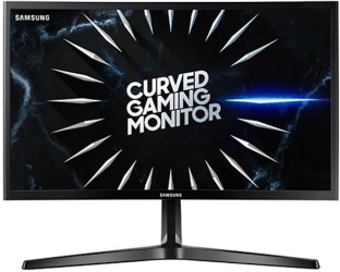 Samsung C24RG50 مقاس 24 بوصة - منحنية، دقة Full HD - معدل تحديث 144 هرتز - زمن استجابة 4 مللي ثانية - مزودة بتقنية AMD FreeSync - شاشة