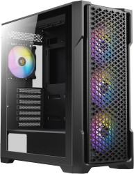 ANTEC AX90 – كيس ميد تاور بإضاءة ARGB وواجهة Mesh – يدعم ATX / mATX / Mini-ITX -  كيس كمبيوتر