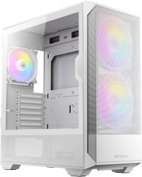 Antec NX416L – أبيض – Mid Tower بإضاءة ARGB وواجهة Mesh – يدعم ATX / mATX / Mini-ITX - كيس كومبيوتر 