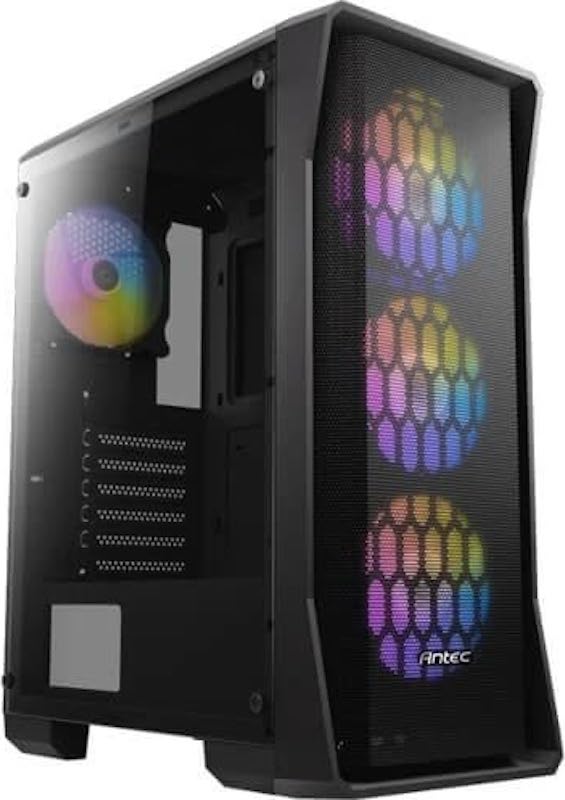 Antec NX360 – Mid Tower بواجهة Mesh وإضاءة ARGB – يدعم ATX / mATX / Mini-ITX - كيس كومبيوتر