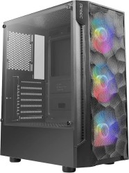 ANTEC NX260 RGB – كيس Mid Tower بتصميم Mesh، زجاج جانبي، وإضاءة RGB – يدعم ATX / mATX / Mini-ITX - كيس كومبيوتر