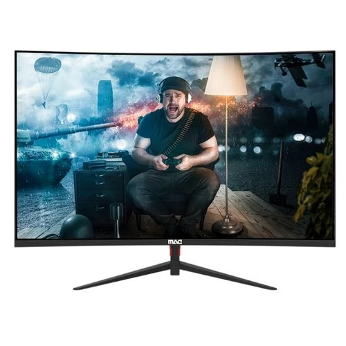 MAG C27S180Y Curved - 27-inch LED -180Hz Refresh Rate - FHD Resolution - Smooth Performance and Attractive Design - Gaming Monitor