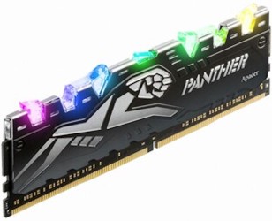 Apacer Panther Rage DDR4 – سعة 16GB (2×8GB) – تردد 3200MHz – CL16 – تصميم جذاب وأداء ألعاب ممتاز - رام