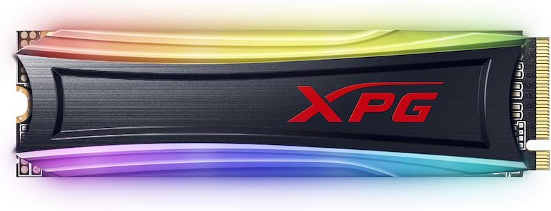 SSD ADATA XPG S40G بسعة 512GB – M.2 NVMe Gen3x4 – إضاءة RGB – أداء سريع وموثوق - قرص تخزين 