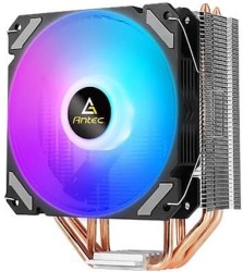 Antec A400i ARGB – تبريد معالج احترافي بإضاءة ARGB – دعم Intel وAMD – مروحة 120mm – أداء ثابت مع تصميم أنيق - مبرد