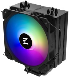 ZALMAN CNPS9X Performa ARGB Black – تبريد هوائي قوي بإضاءة ARGB – مروحة 120mm – دعم Intel وAMD – تصميم أسود أنيق وأداء صامت - مبرد