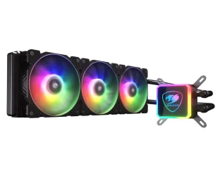 G.TIGER GT-360 ARGB – تبريد سائل احترافي 360mm – 3 مراوح ARGB – دعم Intel وAMD – أداء عالي وإضاءة متزامنة - مبرد
