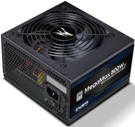 ZALMAN ZM800-TXII – 800 واط حقيقي – شهادة 80 Plus – كفاءة عالية وأداء مستقر – دعم لكروت الشاشة القوية وتجميعات الجيمنغ - باور سبلاي