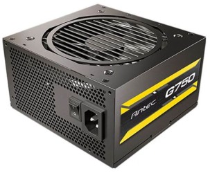 ANTEC ATOM G750 – 750 واط حقيقي – شهادة 80 Plus Gold – تبريد هادئ – دعم تجميعات الألعاب وكروت الشاشة القوية - باور سبلاي